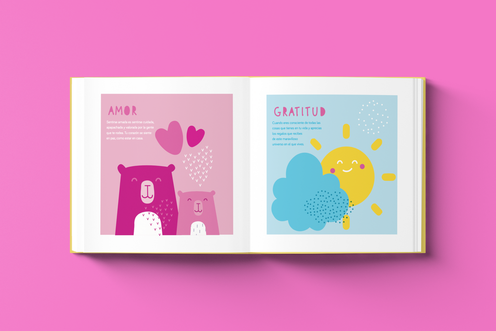 Diario libro de las emociones. Ayuda a los niños a conocer y a nombrar las emociones y a llevar un registro de las mismas cada día. Una herramienta ideal de mindfulness para niños